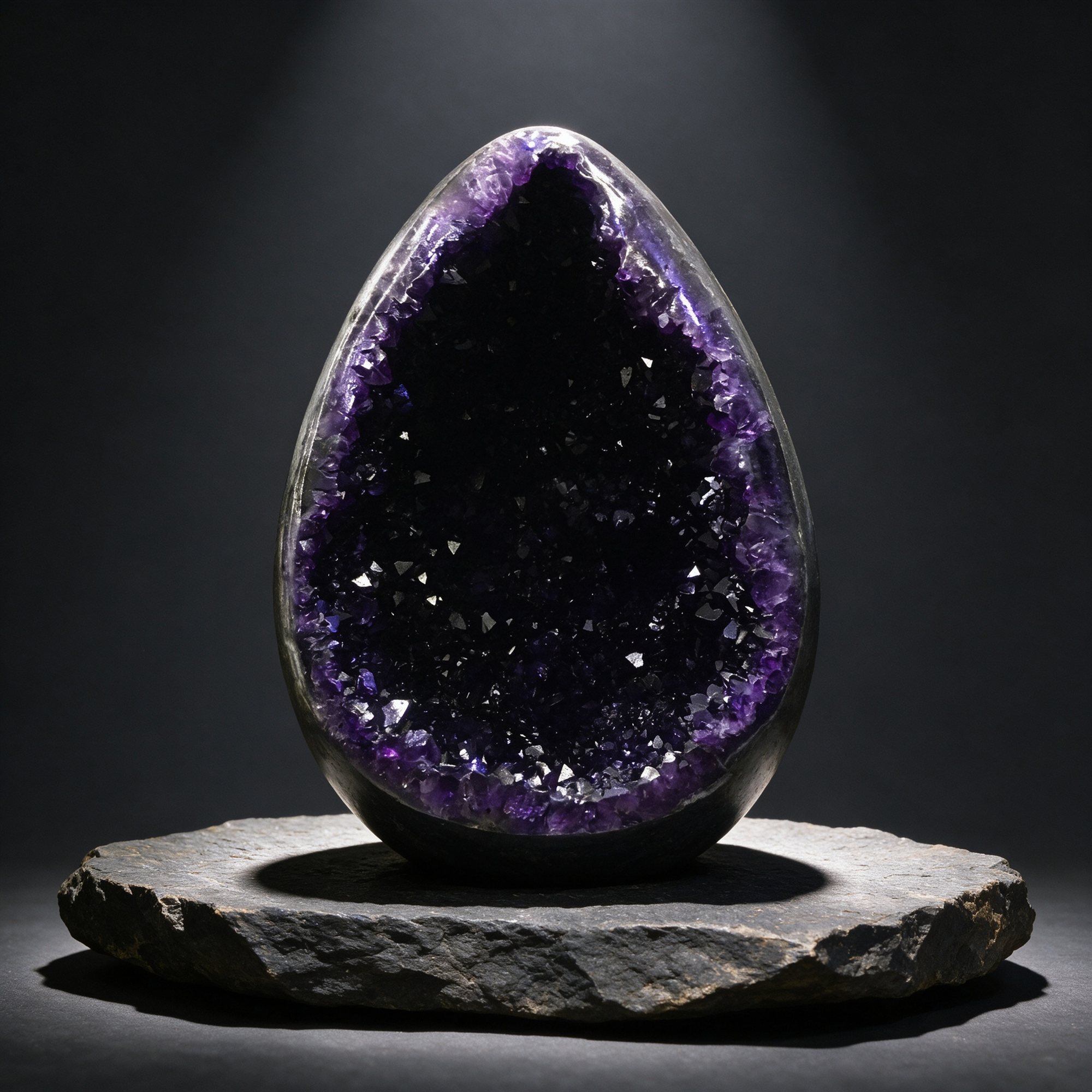 Large Amethyst Egg Geode — Uruguay