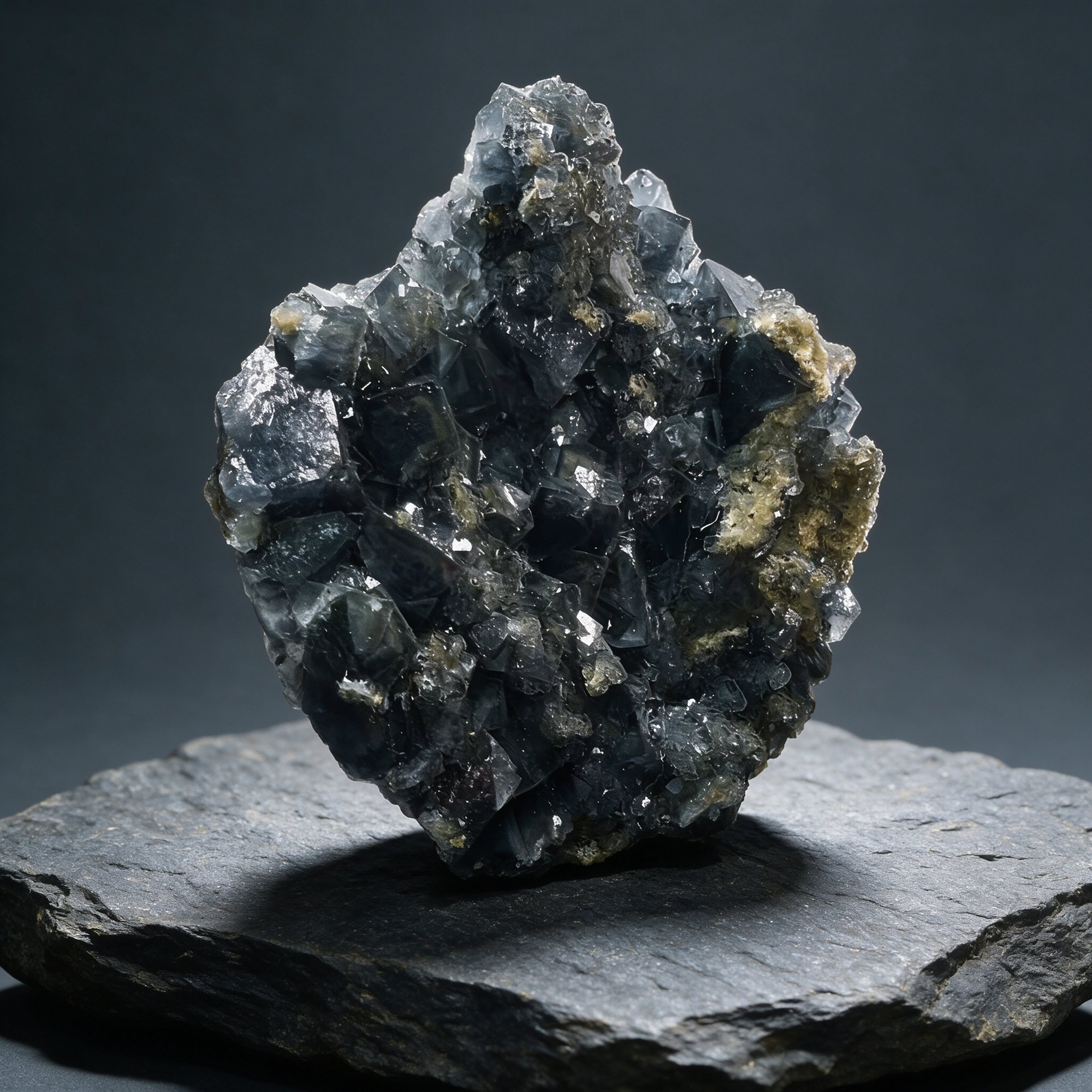 Fluorite Crystal Cluster — Huanggang Mines, Inner Mongolia, China