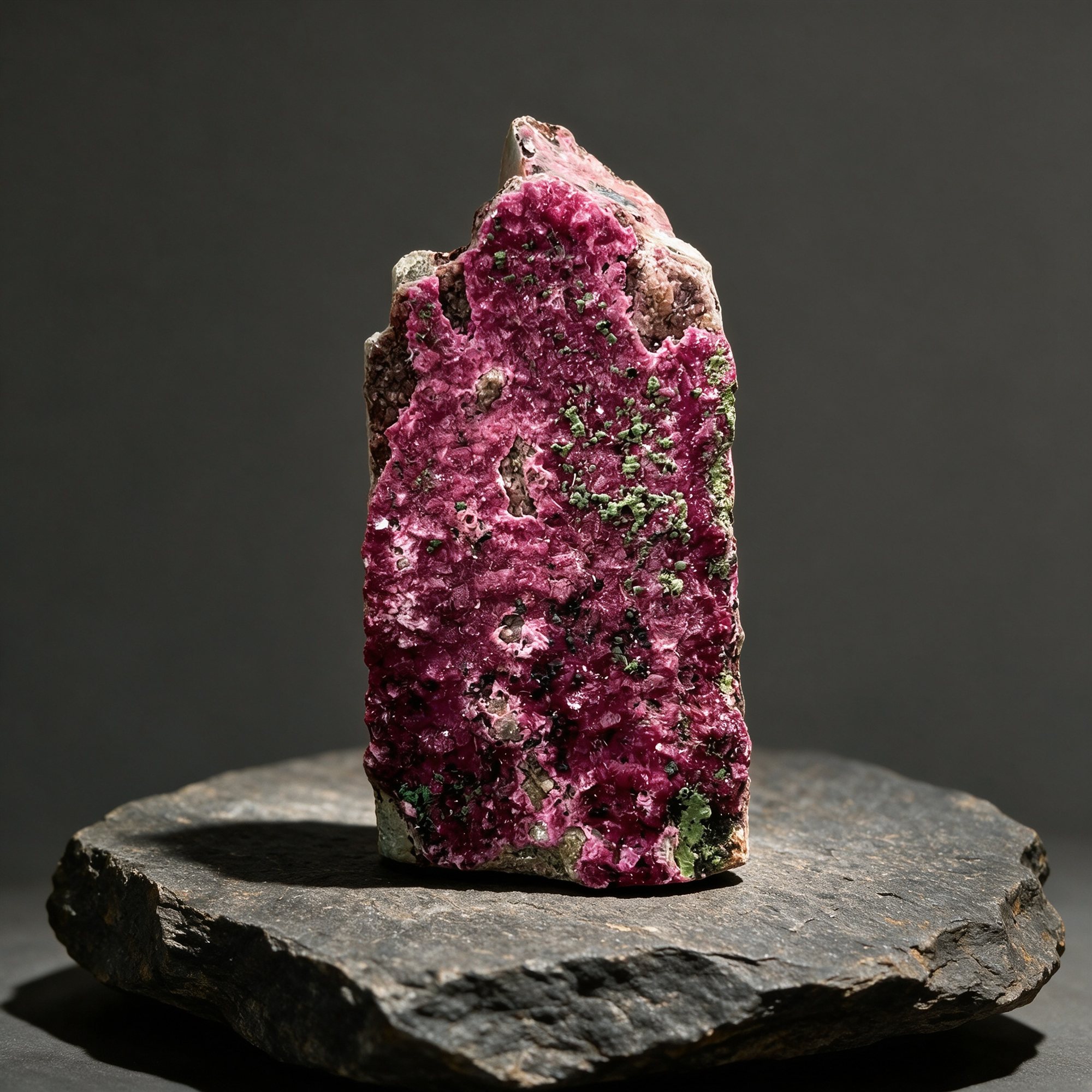 Malachite Assemblage with Cobaltoan Calcite — DR Congo