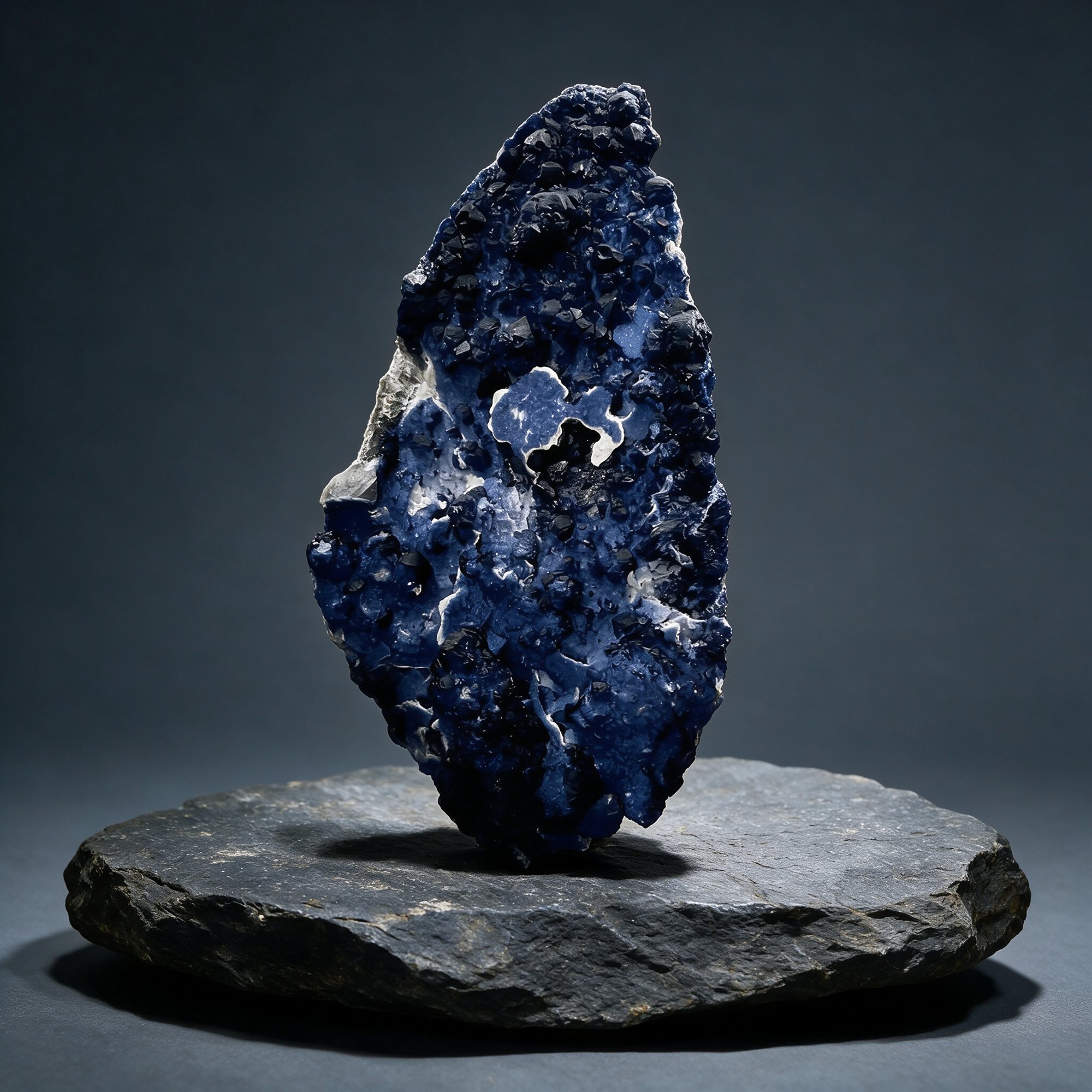 Botryoidal Fluorite "Blueberry Fluorite" — Huanggang Mines, Inner Mongolia, China
