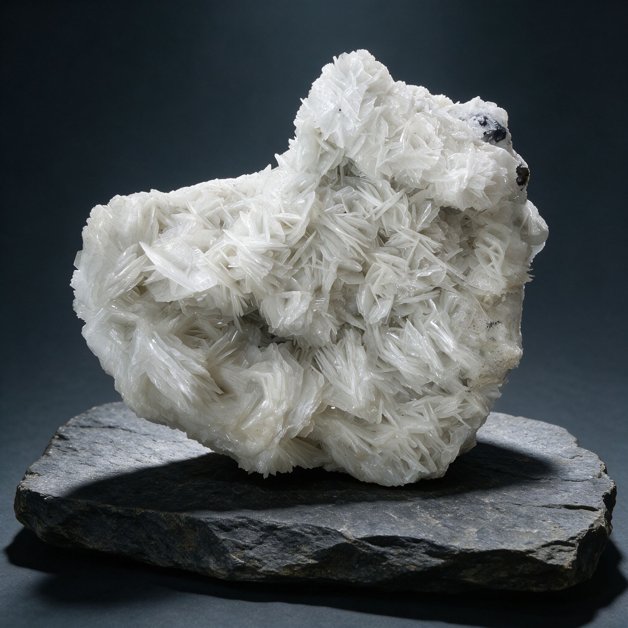 Feldspar (Cleavelandite) with Lepidolite Accent — Brazil