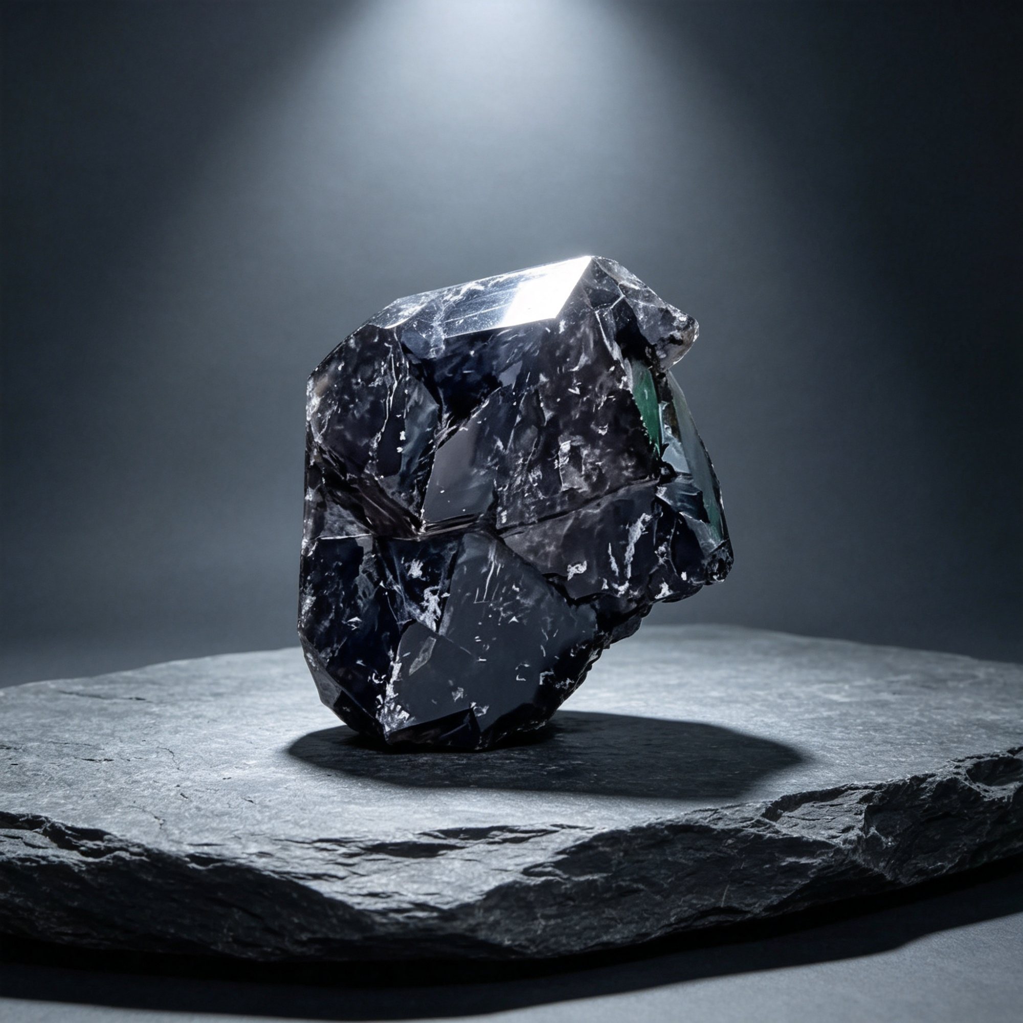 Black Skeletal Quartz "Morion" — Brazil